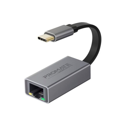 Adaptateur Promate GigaLink-C USB-C vers Gigabit Ethernet haute vitesse