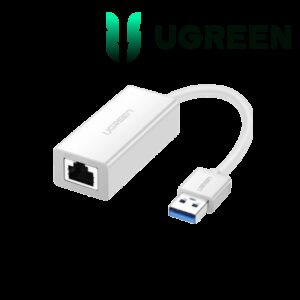 Adaptateur Ugreen USB 3.0 vers Ethernet RJ45 Réseau à 1000Mbps Couleurs au choix (20255)