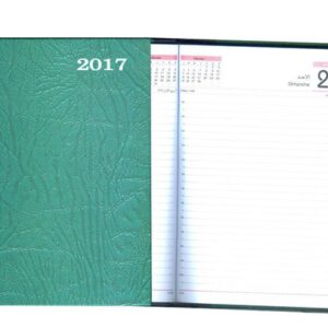 Agenda journalier de bureau format 80 g/m² 17 x 24 cm papier blanc