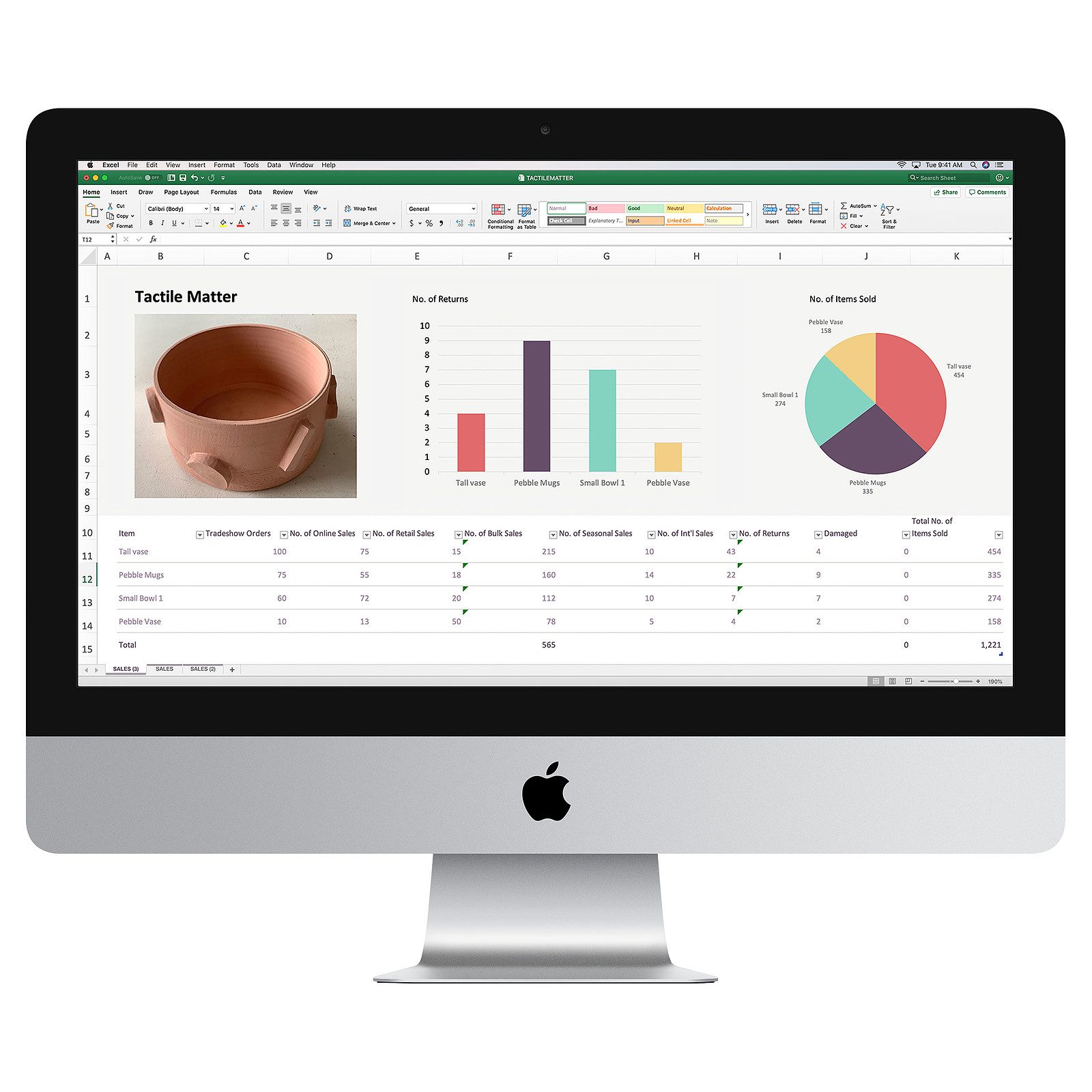 Apple iMac 21.5" avec écran Retina 4K (MRT42FN/A)