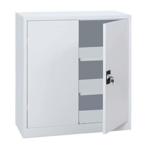 Armoire basse à portes Battantes métallique 100 x 120 x 45 Epaisseur de Tôle et coloris au choix