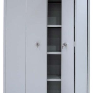 Armoire haute à portes pliantes 1980*1200*450 Epaisseur de Tôle et coloris au choix