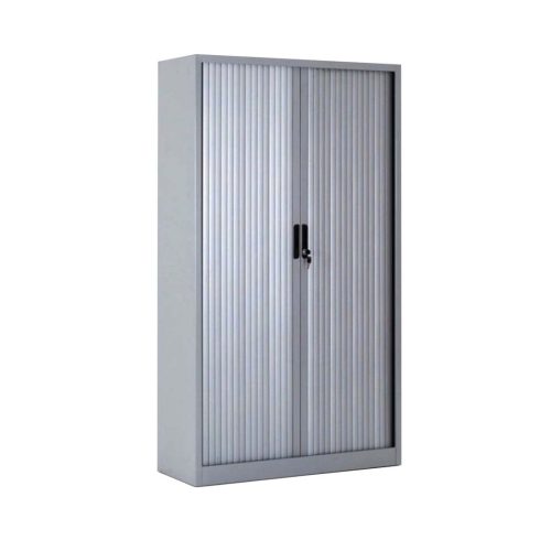 Armoire haute à rideaux métallique 200×100 cm Coloris au choix
