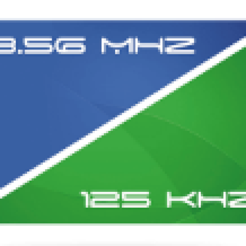 badges Bitechnologie Iso 125 KHZ- 13,56 MHZ badges iso hybride