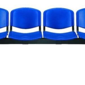 Banquette de réception 4 places iso en plastique importation