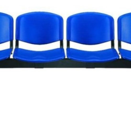 Banquette de réception 4 places iso en plastique importation