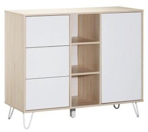 Bibliothèque CIZGI DOLAP 160 BYZMAT/K.GRI 160*40*120 CM