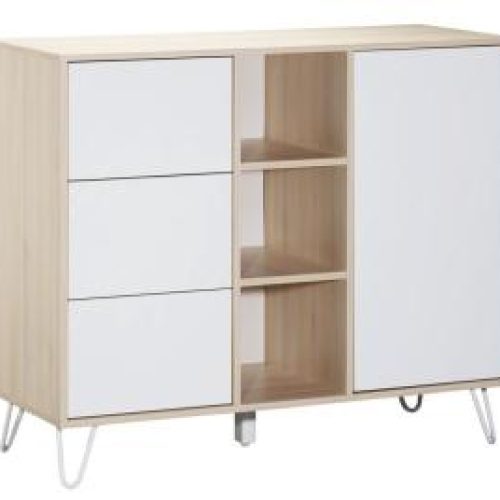 Bibliothèque CIZGI DOLAP 160 BYZMAT/K.GRI 160*40*120 CM