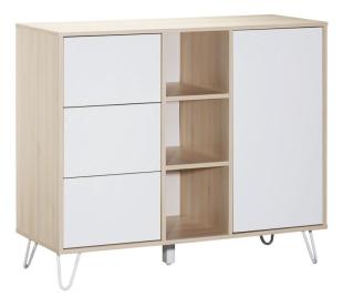 Bibliothèque CIZGI DOLAP 160 BYZMAT/K.GRI 160*40*120 CM