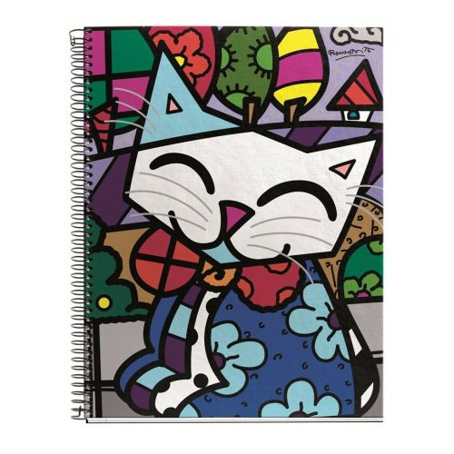 Bloc-note MIQUELRIUS Britto 140 pages A4 70g/m² petits carreaux