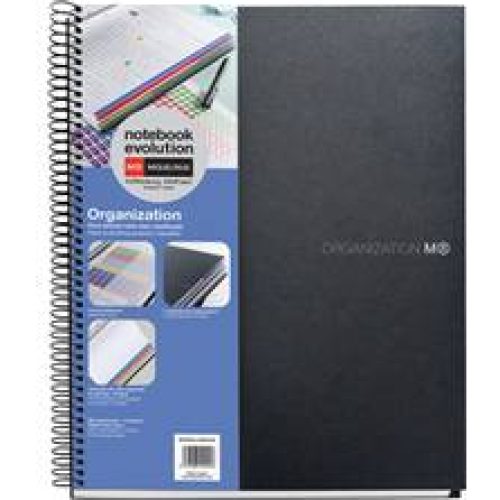 Bloc-note MIQUELRIUS Evolution organization 120 pages A4 70g/m² petits carreaux
