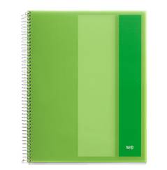 Bloc-note MIQUELRIUS Pillars 140 pages A5 70g/m² petits carreaux Coloris au choix