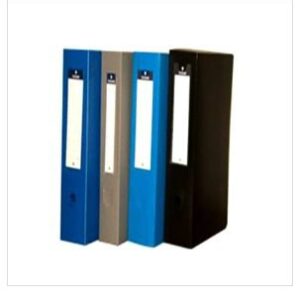 Boite d'archives OMA En plastique Format A4 - 4 cm gris