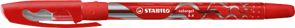 boite de 10 Rollers STABILO colorgel encre gel noir