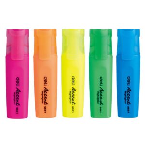 Boite de 10 SURLIGNEUR DELI ES621 coloris au choix