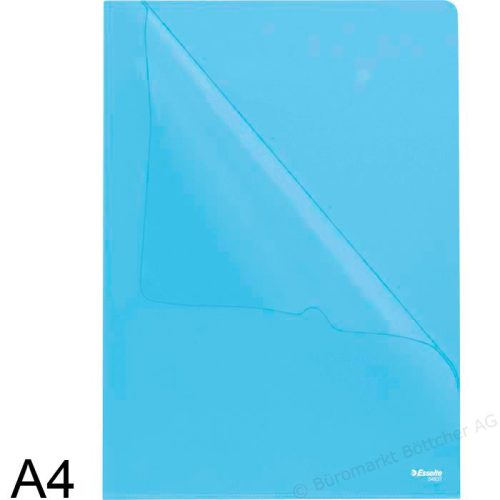 Boite de 100 pochettes coin ESSELTE en PVC grainé