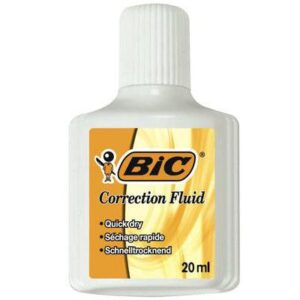 Boite de 12 Flacons correcteurs 20ml BIC