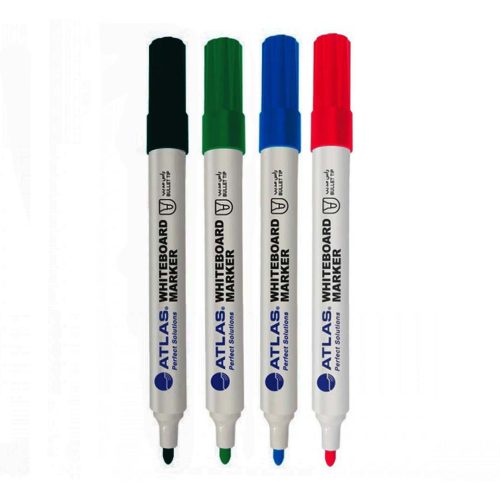 Boite de 12 marqueurs effaçables ATLAS (AS-MW100 )