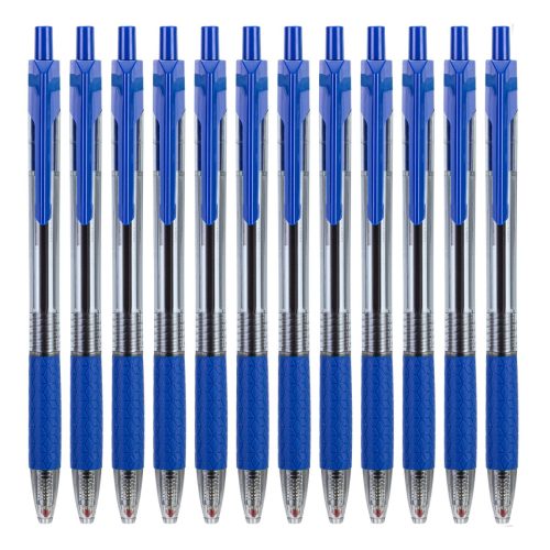 Boite de 12 stylos à bille Deli-EQ01930 Arrow pointe de 0.7 mm coloris au choix