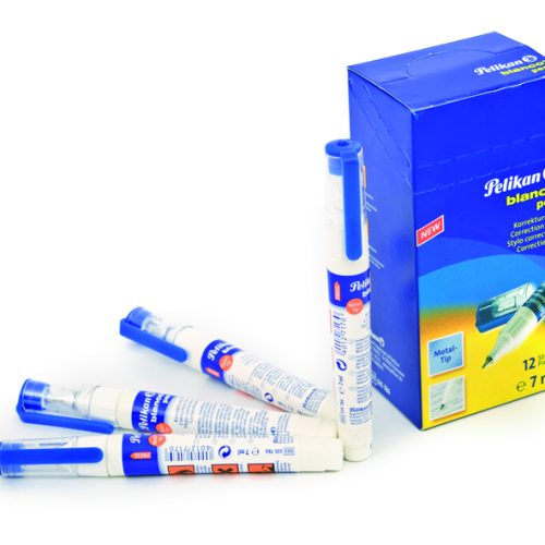 Boite de 12 Stylos Correcteurs pointe fine Pelikan 7 ml