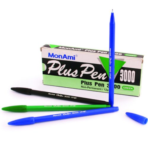 Boite de 12 Stylos Feutres Mon Ami pointe fine 4 Coloris au choix