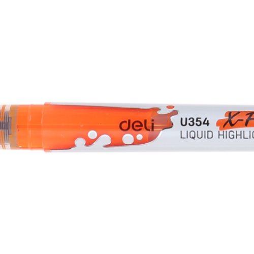 Boite de 12 SURLIGNEURS DELI U35460 Orange