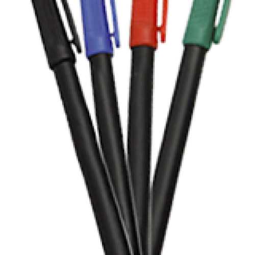 Boite de 4 Marqueurs Permanents LANTU pour CD / DVD coloris au choix