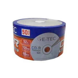 Boite de 50 CD-R VIERGE E-TEC Horizon Stationery PQ50