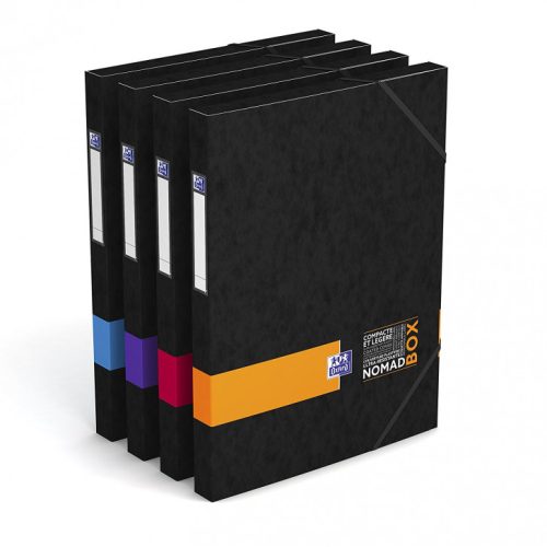 BOITE DE CLASSEMENT OXFORD NOMAD BOX ETUDIANT 33X25 CM DOS DE 25 MM