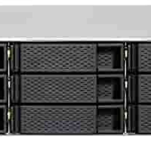 Boitier de stockage QNAP Rack 2U RAID- 12 baies 2.5″/3.5″ SATA (TL-R1200C-RP(USB)