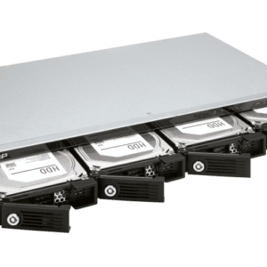 Boitier d'extension QNAP RAID monté en rack USB-C 3.0 - 4 baies 2.5"/3.5" SATA (TR-004U)