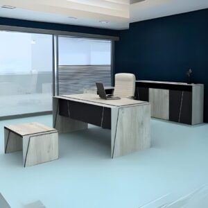 Bureau direction ALFA 180 cm avec retour