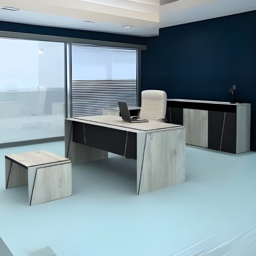 Bureau direction ALFA 180 cm avec retour