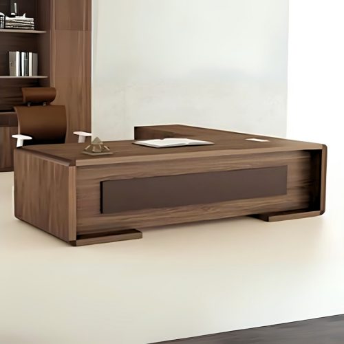 Bureau Direction PYTHAGORE 200 cm avec retour + Rangement