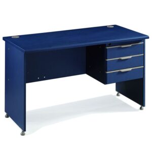 Bureau opérateur BOOK Wengé 3 tirroirs 120x70 cm