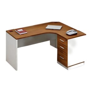 Bureau opérateur Compact NEO retour droite mélaminé 160cm*120cm*75cm