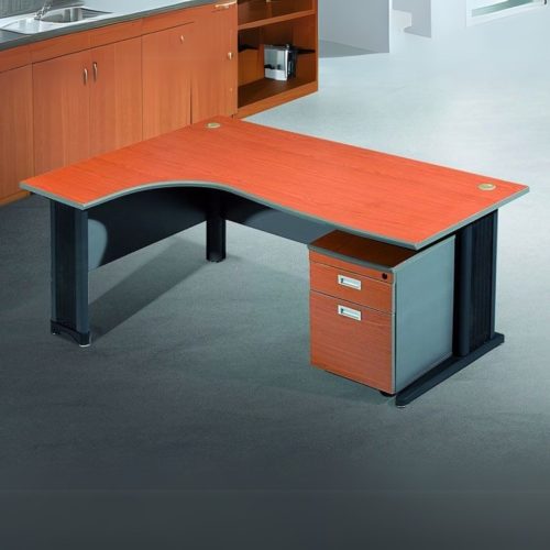 Bureau opérateur Compact SLIDE 160 cm Retour gauche