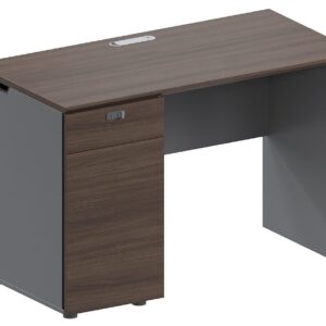 Bureau Opérateur ikône 140*60*7 cm couleur pari walnut