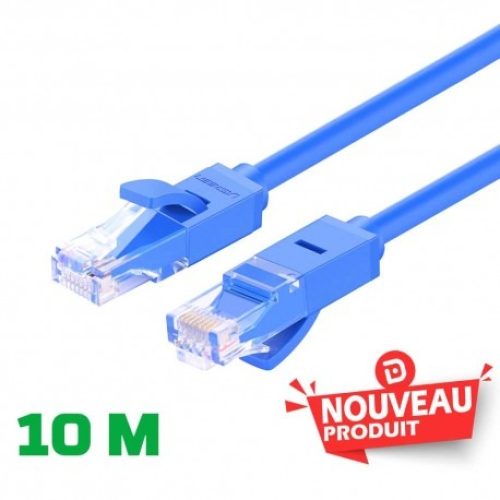 Câble Ugreen Ethernet CAT6 – 10 mètres (11205)
