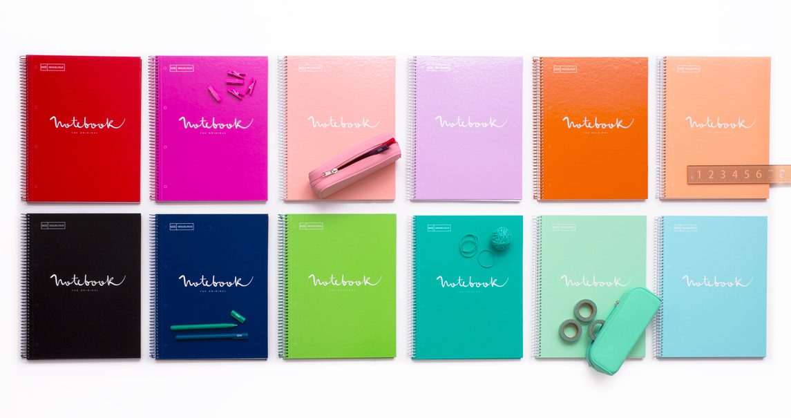 Cahier Bloc-note MIQUELRIUS Notebook Original 160 pages A4 90g/m² 5x5 mm