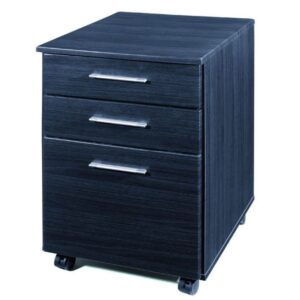 Caisson mobile à roulettes SLIDE 3 tiroirs, fermeture à serrure centrale, Coloris au choix