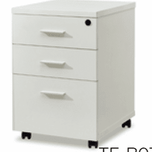 Caisson mobile CUBE avec 3 tiroirs Blanc