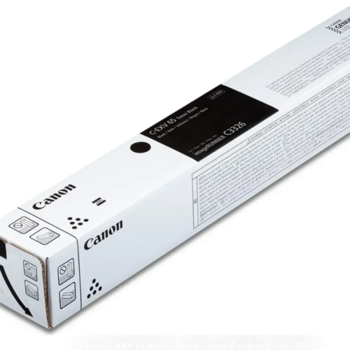 Canon C-EXV 65 Noir – Toner Canon d’origine 17 000 pages (5761C001)