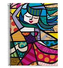 Carnet MIQUELRIUS Britto 140 pages A6 70g/m² petits carreaux