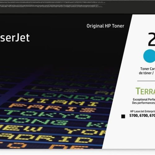 Cartouche de toner HP 213A Cyan Original LaserJet Cartridge 3000 pages pour 6701dn series (W2131A)