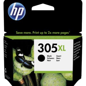 Cartouche d'encre HP 305XL à haut rendement noire 240 pages (3YM62AE)