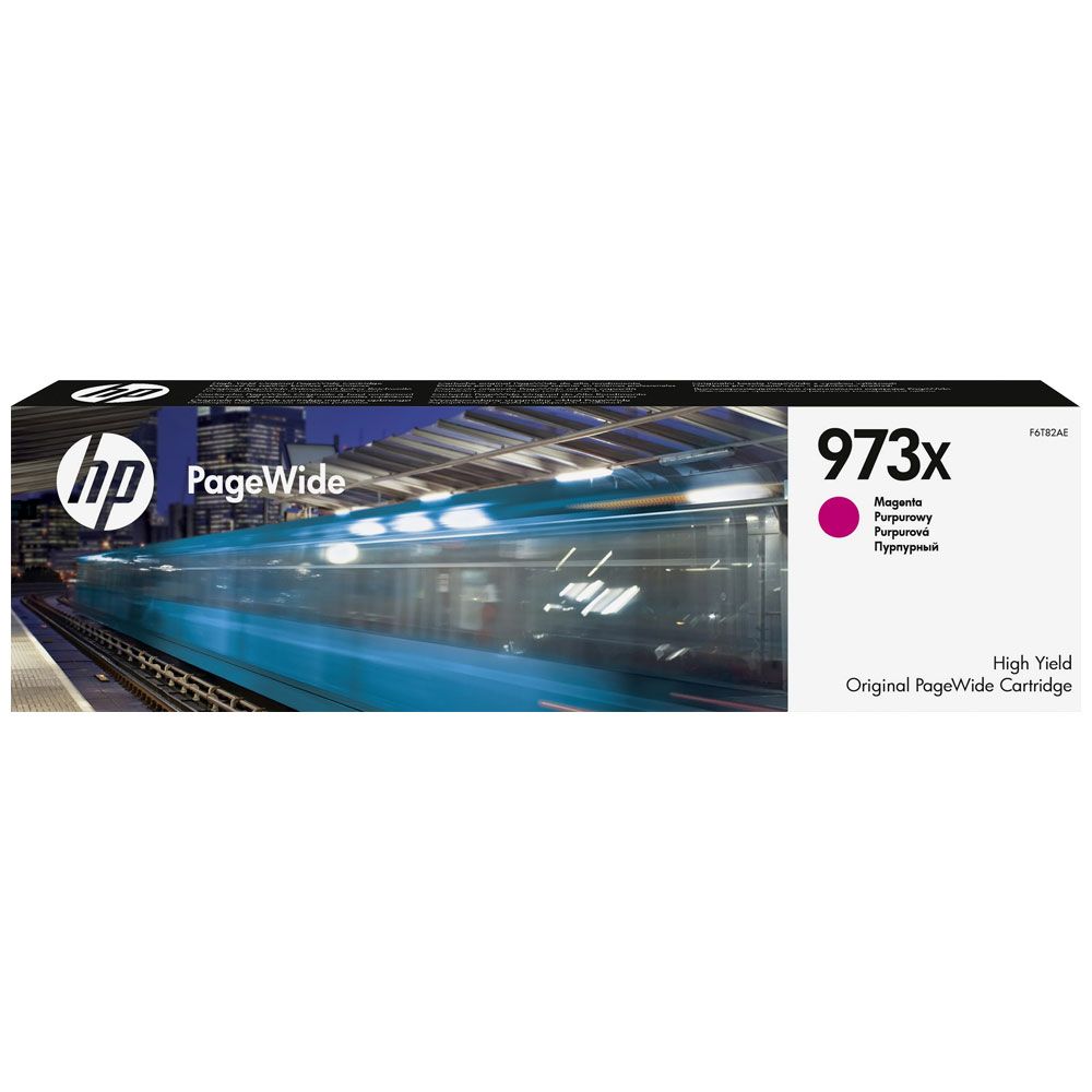 Cartouche d'impression HP 973X magenta PageWide grande capacité d'origine (F6T82AE)