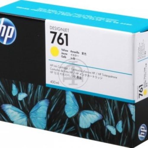 Cartouche HP 761 400ml Jaune