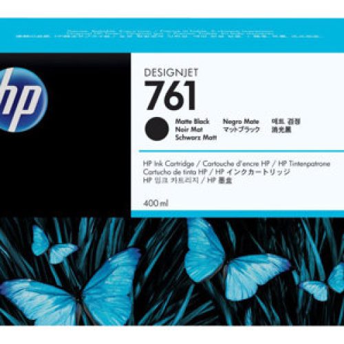 Cartouche HP 761 400ml Noir Mat