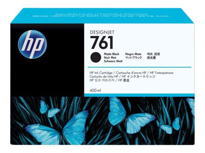 Cartouche HP 761 400ml Noir Mat